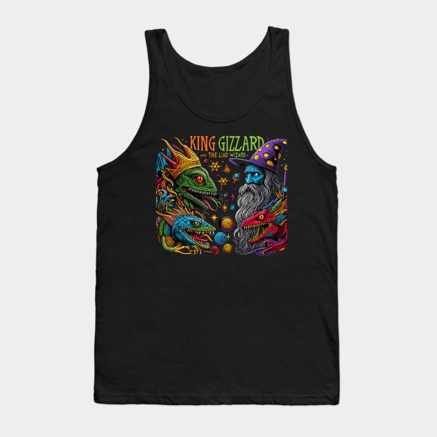 King gizzard and the lizard wizard Tank Top by Rizstor